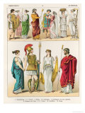 Buy Greek Dress, from Trachten Der Voelker, 1864 at AllPosters.com