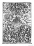 Buy Scene from the Apocalypse, the Opening of the Fifth and Sixth Seals, Latin Edition, 1511 at AllPosters.com