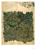 Design For Vine Wallpaper, c.1872