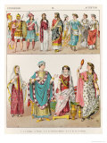 Buy Etruscan Dress, from Trachten Der Voelker, 1864 at AllPosters.com