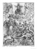 Apocalypse, the Woman Clothed with the Sun and the Seven-Headed Dragon, Latin Edition, 1511