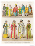 Christian Roman Dress, from Trachten Der Voelker, 1864