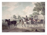 Buy Belgian Wagon Conveying Wounded from the Field After the Battle of Waterloo, 1815 at AllPosters.com