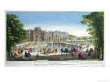 Buy View of the Chateau de Saint-Cloud Near Versailles, Mid 18th Century at AllPosters.com
