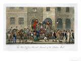 Buy Post Office Bristol, Arrival of the London Mail, The English Spy, by Charles Molloy Westmacott at AllPosters.com