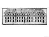 Chateau de Vincennes: Elevation of the Facade of a Corner Pavilion, 1658