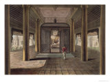 Buy Soldier Standing in a Rangoon Temple, Engraved by George Hunt, 1825 at AllPosters.com