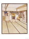 Buy Living Room, in the Arts and Crafts Style. Merry, Tom. British 19Th/20th Century at AllPosters.com