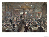 The Student Brasserie of the Thuringer Hof in Leipzig, c.1900
