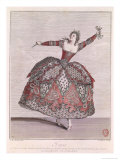 Buy Costume Design For a Fury in Hippolyte et Aricie by Jean-Philippe Rameau at AllPosters.com