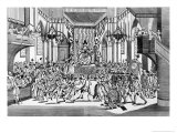 Celebration of the Goddess of Reason at Notre-Dame Cathedral in Paris, 10th November 1793