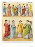 Buy Female Roman Dress, from Trachten Der Voelker, 1864 at AllPosters.com