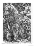 Scene from the Apocalypse, the Four Angels Holding the Winds, Latin Edition, 1511