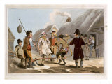 The Fool Plough, Engraved by Robert Havell the Elder, Published 1814 by Robinson and Son, Leeds