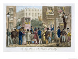 Buy The Great Actor, or Mr Punch in All His Glory, from The English Spy, by Charles Molloy Westmacott at AllPosters.com