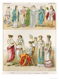 Buy Greek Theatrical Dress, from Trachten Der Voelker, 1864 at AllPosters.com