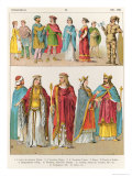 Frankish Dress, from Trachten Der Voelker, 1864
