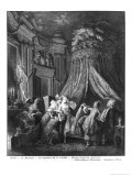 Buy The Bride's Going-To-Bed Ceremony, Engraved from Jean-Michel Moreau, Said the Young at AllPosters.com