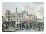 Buy The Heads of Launay and Flesselles Promenaded Before the Hotel de Ville, 14th July 1789, 1795 at AllPosters.com