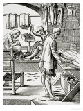 Tailor, Reproduction of a Woodcut by Jost Amman