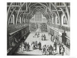 Buy Westminster Hall, the First Day of Term, a Satirical Poem, 1797 Engraved by c.Mosley at AllPosters.com