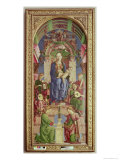 Buy The Virgin and Child Enthroned, Mid 1470S at AllPosters.com