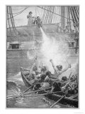 Buy Repelling Pirates with a Blast of the Swivel Gun at AllPosters.com