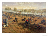 Buy Battle of Gettysburg, 1863, Printed by L. Prang and Co., 1887 at AllPosters.com