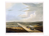 Buy Railway Across Chat Moss, Coloured View of the Liverpool and Manchester Railway, c.1833 at AllPosters.com