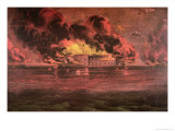Confederate Bombardment of Fort Sumter in Charleston Harbour, 12Th-13th April 1861