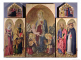 Buy Virgin and Child with Angels and Saints at AllPosters.com