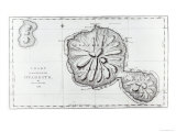 Buy Chart of the Island Otaheite, 1769 at AllPosters.com