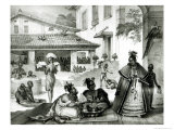 Buy Interior of a Cigganos House, from Voyage Pictoresque et Historique Au Bresil at AllPosters.com