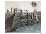 Buy Water from the Nile, Plate 6 Vol.Ii Arts and Trades Description of Egypt, Pub. 1822 at AllPosters.com