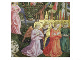 Buy Angels in a Heavenly Landscape, the Journey of the Magi Cycle in the Chapel C .1460 at AllPosters.com