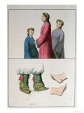 Buy The Feet of Chinese Women, Le Costume Ancien et Moderne, Published in Milan in 1819 at AllPosters.com