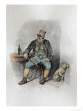Bill Sikes and His Dog, Charles Dickens: A Gossip About His Life, T. Archer, Published c.1894