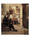 The Studio of Ingres in Rome, 1818