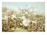 Assault on Fort Sanders, 29th November, 1863, Engraved by Kurz and Allison, 1891