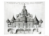 Buy Tycho Brahe's Observatory Uraniborg from Joan Blaeu's Atlas Major, 1663 at AllPosters.com