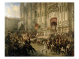Buy Ceremonial Reception of Field-Marshal Alexander Suvorov in Milan in April 1799, c.1850 at AllPosters.com