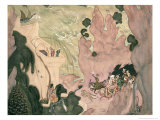 Buy Curtain Design For Nikolai Rimski-Korsakov's Ballet 'sheherezade', 1910 at AllPosters.com