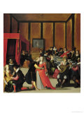 Scene Galante or the Five Senses