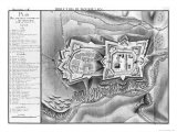 Plan and Map of the Town and Citadel of Mont-Louis, 1776
