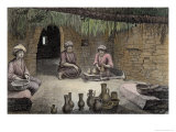 Buy Potter's Workshop, Vol.II, Arts and Trades of Description of Egypt, Engraved Letellier, Pub.1822 at AllPosters.com
