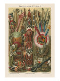 Buy Indianische Kultur, Illustration from the Myers Konversations-Lexikon, 1895 at AllPosters.com