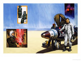 X-15 Pilot Breaths the Desert Air