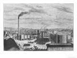 Buy Deutsch Company, the Factory at Rouen, from Les Grandes Usines by Julien Turgan, c.1880 at AllPosters.com