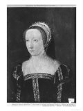 Buy Portrait Presumed to Be Francoise D'Orleans Rothelin, Princess of Conde, 1550 Oil on Panel at AllPosters.com