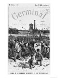 Front Cover Illustration of Germinal by Emile Zola